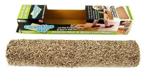 Супервпитуючий Килимок Clean Step Mat Коричневий