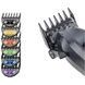 Машинка для стрижки з LED-дисплеєм із 6 змінними насадками VGR V-273 GOLD Чорний із золотим