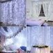 Гірлянда водоспад 320 LED 3m*2m Біла