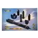 Фен-стайлер +7 насадок 1400Вт VGR V-477DARK BLUE Professional Синий