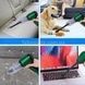 Пилосос акумуляторний автомобільний з насадками Зелений