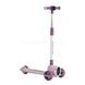 Самокат детский трехколесный 125*47см с подсветкой и музыкой Skyper FG-01350 Розовый