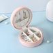 Скринька для зберігання та транспортування ювелірних виробів Jewelry box XL-1338 Рожева