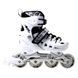 Ролики детские раздвижные с полным комплектом защиты р 34-37 Scale Sports White Белые