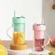 Портативний блендер Portable multifunctional cooking cup Рожевий