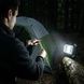 Прожектор LED кемпінговий HW-7769 на сонячній батареї з набором інструментів Сірий