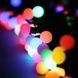 Гирлянда линейная внутренняя Шарики 20M 200LED USB AND 94-5 Черный провод, мультиколор