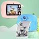 Дитячий фотоапарат моментального друку DIY Instant Блакитний