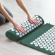 Акупунктурний масажний килимок Acupressure Mat Bed or of Nails Зелений