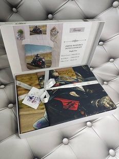 Постільна білизна дитяча Belizza Racing Ранфорс Бавовна Полуторний розмір