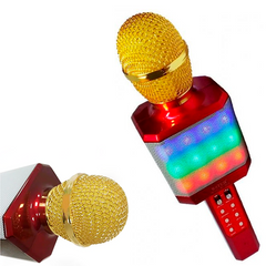Караоке-микрофон для детей WS-1828 Красная