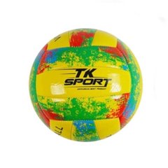 М'яч волейбольний TK Sport З 40215 Жовтий із зеленим