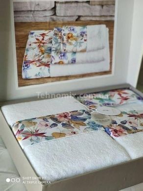Полотенца подарочные 9520 Dantela vita Махра набор 3шт