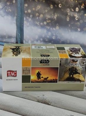 Постельное белье детское TAC Mandalorian Хлопок/Ранфорс Полуторный размер