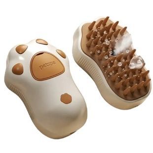 Щітка парова для вовни тварин Pet Spa Коричнева
