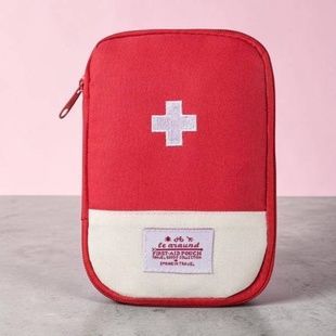 Органайзер для ліків Аптечка 18*13*2cm medical kit AND 5546 Червоний