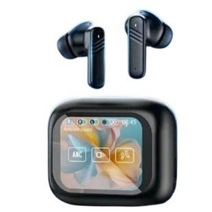 Наушники беспроводные с дисплеем LX10 TWS Earbuds LED Черные