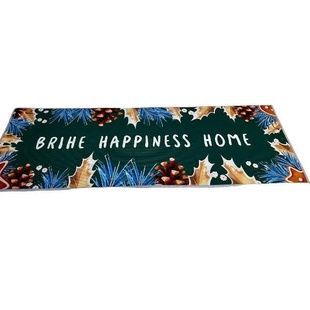 Килимок для дому в передпокій Home 40*120см Зелений