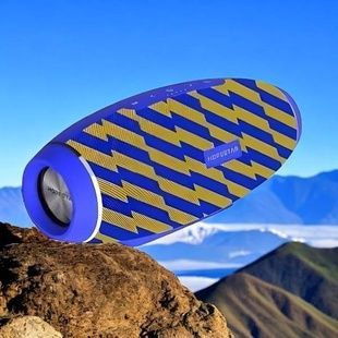 Портативна Bluetooth колонка Hopestar H20 Жовта із синім