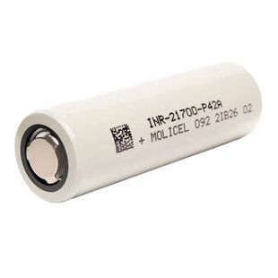 Акумулятор 4200mAh 30A 21700-P42A Molicel Білий