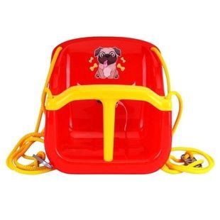 Качель подвесная пластиковая 8119 Technok Toys Красная