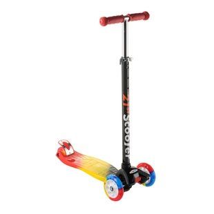 Самокат детский Best Scooter 0072Е, колёса PU светятся Красно-желто-черный