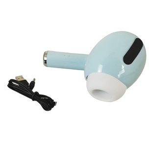 Портативна блютуз колонка Airpods Pro Giant Headphone Multifunctional Speaker Блакитна