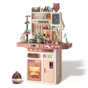 Набор игровой Кухня 92см 87 предметов с подачей воды Home Kitchen