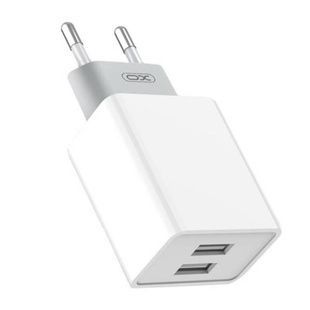 Мережевий зарядний пристрій блок живлення XO L65 2.4A two USB charger