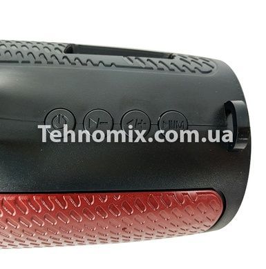 Портативная Bluetooth колонка KMS-E83 с подставкой для телефона Красная