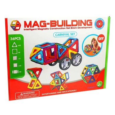 Магнитный конструктор Mag Building 36 pcs