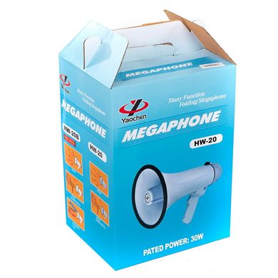 Гучномовець (рупор) Мегафон MEGAFONE HW-20B