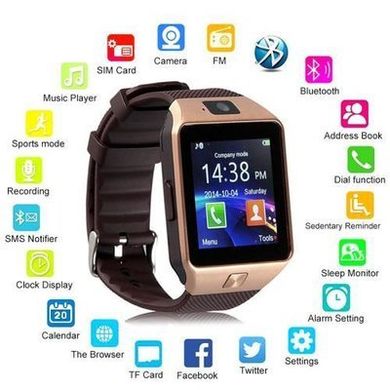 Умные Часы Smart Watch А1 brown
