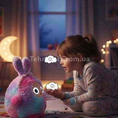 Игрушка мягкая интерактивная с искусственным интеллектом Smart AI Plush Mimi Сиреневая