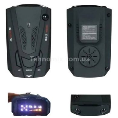 Автомобільний антирадар Radar Detectors V7 Чорний
