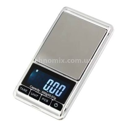 Ювелирные весы 0,1g-500g Серые