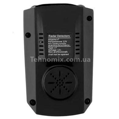 Автомобільний антирадар Radar Detectors V7 Чорний