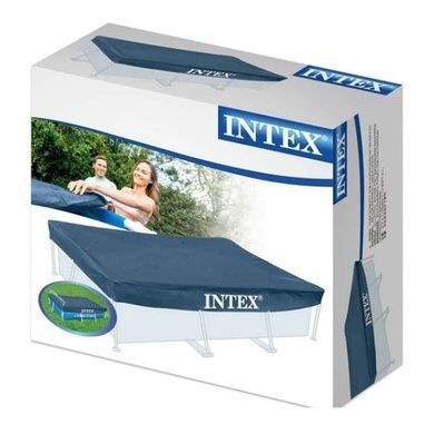 Тент для каркасного бассейна 300*200см Intex 28038 Синий