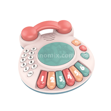 Игрушка телефон Жабка пианино с песнями Piano Telephone Drum