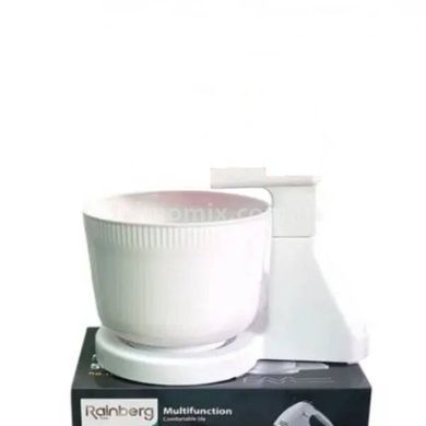 Міксер Rainberg RB-1005 7 швидкостей із чашею 2л 500Вт Синій