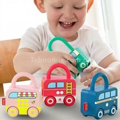 Машинка Замочок із ключем Toy Key 469 Зелена