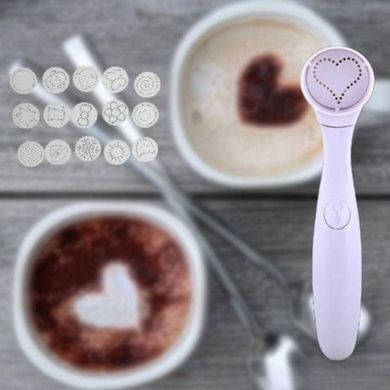 Набір трафаретів для декорування напоїв та страв MAGIC SPICE SPOON Білий