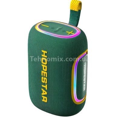 Колонка аккумуляторная беспроводная Bluetooth BT5.3 65W, 8000mAh, RGB, TWS, 6h HOPESTAR H58 Зеленая