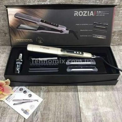 Випрямляч для волосся Rozia 4в1 HR 730