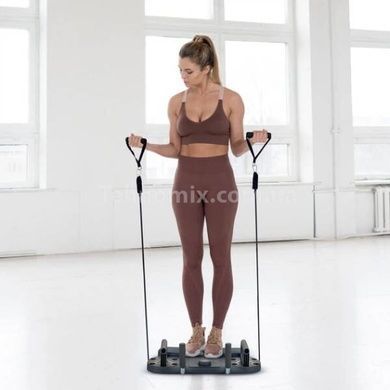 Тренажер дошка для віджимань багатофункціональна з дисплеєм DK-01 Сірий