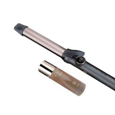 Плойка для завивки волос ⌀28mm, 120-210&deg;C, керамическое покрытие, LED display, 70W IPARAH P-205 Черная