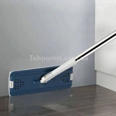 Комплект для уборки ведро 6л и швабра лентяйка MOP 502 Синий