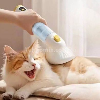 Пилосос ручний акумуляторний із змінними насадками vacuum cleaner AND 233 Білий