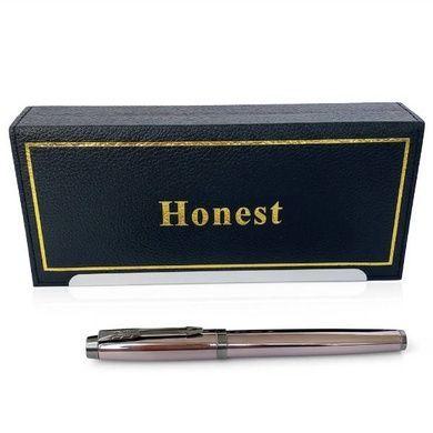 Ручка кулькова металева в подарунковому футлярі Honest 906