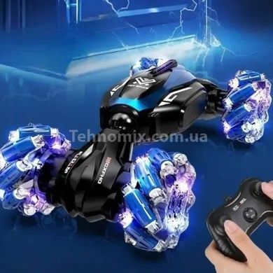 Машинка на радиоуправлении перевертыш Toy car NC02A Синяя